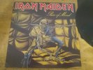 iron maiden piece of mind uk first pressing gate EMA 800, vg+/ vg