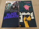 4 Black Sabbath LPs, Black Sabbath, Paranoid, Master Of Reality, Vol 4, Vertigo