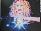 Brand New Unplayed Hand Signed Blue Vinyl Album LP Kylie Minogue Disco