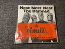 The DAMNED  .. stiff 4 pack ..rare 7” set in wallet .. New Rose Neat .. Punk