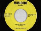Funk C&W Outsider 45 - Tyrone Howell - Love Sixteen - Musicode - mp3 - unknown?
