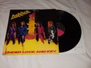 Dokken UNDER LOCK AND KEY Vinyl Record 1985 Elektra VG Cleaned