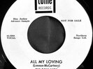 Beatles Novelty 45 All My Loving The Dowlands Tollie PROMO 1963