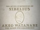 The Seven Symphonies Of Sibelius Akeo Watanabe Japan Philharmonic 5 LP