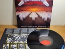 Metallica Master of Puppets 1986 Elektra Records with Original Inner Sleeve LP