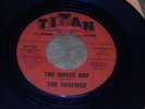 HALLOWEEN 45RPM.  THE SURFMEN. GHOST HOP  /  PARADISE COVE.  VG+.