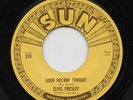 Rare Elvis Presley 45 - Good Rockin' Tonight - Sun # 210 - Early Reissue