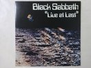 Black Sabbath Live At Last. Nems SP25-5009 Japan  VINYL LP