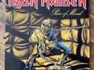 IRON MAIDEN - PIECE OF MIND LP - 1983 - FIRST US PRESS - NICE