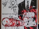EXHUMED SIGNED DEATH SPOT RED BLACK LP VINYL IRON REAGAN DEATH METAL HORROR GORE
