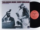 THELONIOUS MONK/GERRY MULLIGAN 'Round Midnight MILESTONE 2XLP VG+ gatefold c