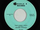 Northern Soul 45 - George Jackson - That Lonely Night - Double R - VG+ mp3