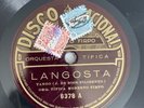 78 rpm Jazz Band FIRPO - Langosta - DISCO NACIONAL 6378 - ARGENTINE - TANGO