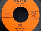 SAM JACOBS   Foxy. 1976 Modern soul disco 45 on DIS-GO. EX