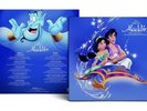Songs from Aladdin - Soundtrack OST - Ocean Blue Colored Vinyl LP Record