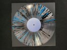 Slaughter Beach Dog Safe and Also No Fear clear with blue & black splatter vinyl