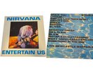 Vintage NIRVANA Entertain Us 1991 Live UK RARE VINYL 12
