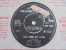Glenda Collins - Thou Shalt Not Steal 1965 UK 45 HMV RGM JOE MEEK