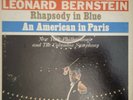 COLUMBIA STEREO MS 6091 *6-EYE* GERSHWIN RHAPSODY IN BLUE *NYPO BERNSTEIN* EX/NM