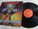 1985 Exciter Long Live the Loud LP Banzai Record Canada Thrash Metal Album RARE