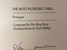 Pet Shop Boys Signed 1/500 made most incredible thing 6LP Boxset vinyl
