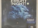 FRIGHT NIGHT LP ost  BLUE AND WHITE EVIL FOG VINYL  rare OOP shrink STICKER
