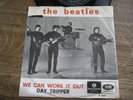 RARE  t THE BEATLES-WE CAN WORK IT OUT--PARL R 5389 -BELGIUM -TB ETAT+