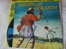 Vtg DAVID AND GOLIATH  Record 1974 Vtg Disneyland Vtg Little Golden Book Record