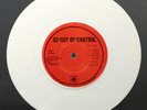 U2 Three Red Label CBS Out Of Control Rare Picture Sleeve Single WHITE VINYL '79