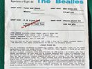 THE BEATLES SHE LOVES YOU/I’LL GET YOU 7”1963 OLIVE GREEN RARE “IN PREPARAZIONE
