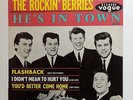 THE ROCKIN' BERRIES He's in town Orig French EP DISQUES VOGUE 1964 BIEM