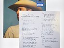 Dustin Lynch - Blue In The Sky Limited Edition Blue Color Vinyl LP SIGNED Sheet