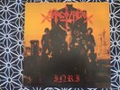 SARCOFAGO Inri LP 1987 ORIGINAL NEAR MINT COGUMELO WHITE LABEL INSERT BLACK META