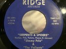 Jimmy Friis & The Valiants Serpents & Spiders 45 Killer Garage Rock Soul Popcorn