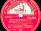 Flagstad; Furtwängler. Wagner (Götterdämmerung - Starke Scheite). HMV DB 9323-5