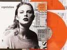 Taylor Swift - Reputation Vinyl Record 2XP Limited Orange/Picture Disc