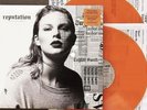 Taylor Swift - Reputation Vinyl Record 2XP Limited Orange/Picture Disc