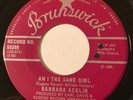 NORTHERN SOUL Barbara Acklin AM I THE SAME GIRL Brunswick 45 rare Canadian NM