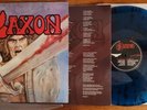 Saxon Saxon s/t Red/Blue Cheetah Spot Not Splatter Vinyl LP NEW RARE HTF RARE