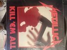 Metallica - Kill 'Em All US LP 1st press 1983  Megaforce Records – MRI 069