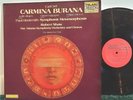 Carl Orff - Carmina Burana, Symphonic Metamorphosis 1981 Vinyl NM 2xLP Classical