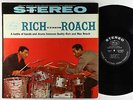 Buddy Rich & Max Roach - Rich Versus Roach LP - Mercury - SR-60133 DG VG+