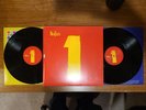 The Beatles 1 Vinyl Record LP Apple Records Universal VG+ with poster cards