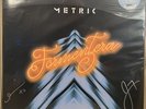 METRIC Formentera Limited Edition Sky Blue Vinyl LP Record SIGNED AUTOGRAPH