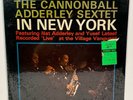 Cannonball Adderley Sextet IN NEW YORK   Riverside RLP-404 LP Mono   SEALED