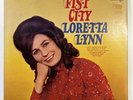 Loretta Lynn “Fist City” LP/DECCA DL 74997 (VG) 1968