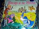 Walt Disney's SWORD IN THE STONE 1963 DISNEYLAND LP  w/POP-UP PANORAMA STORYBOOK