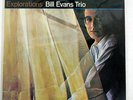 BILL EVANS TRIO EXPLORATIONS RIVERSIDE VIJ-102 JAPAN INSERT VINYL LP
