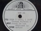 20th CENTURY FOX 78 RPM SOUND TEST RECORD WEEK-END IN HAVANA FILM CARMEN MIRANDA