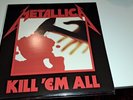 Metallica - Kill 'Em All- 180gr Vinyl  - Mint-